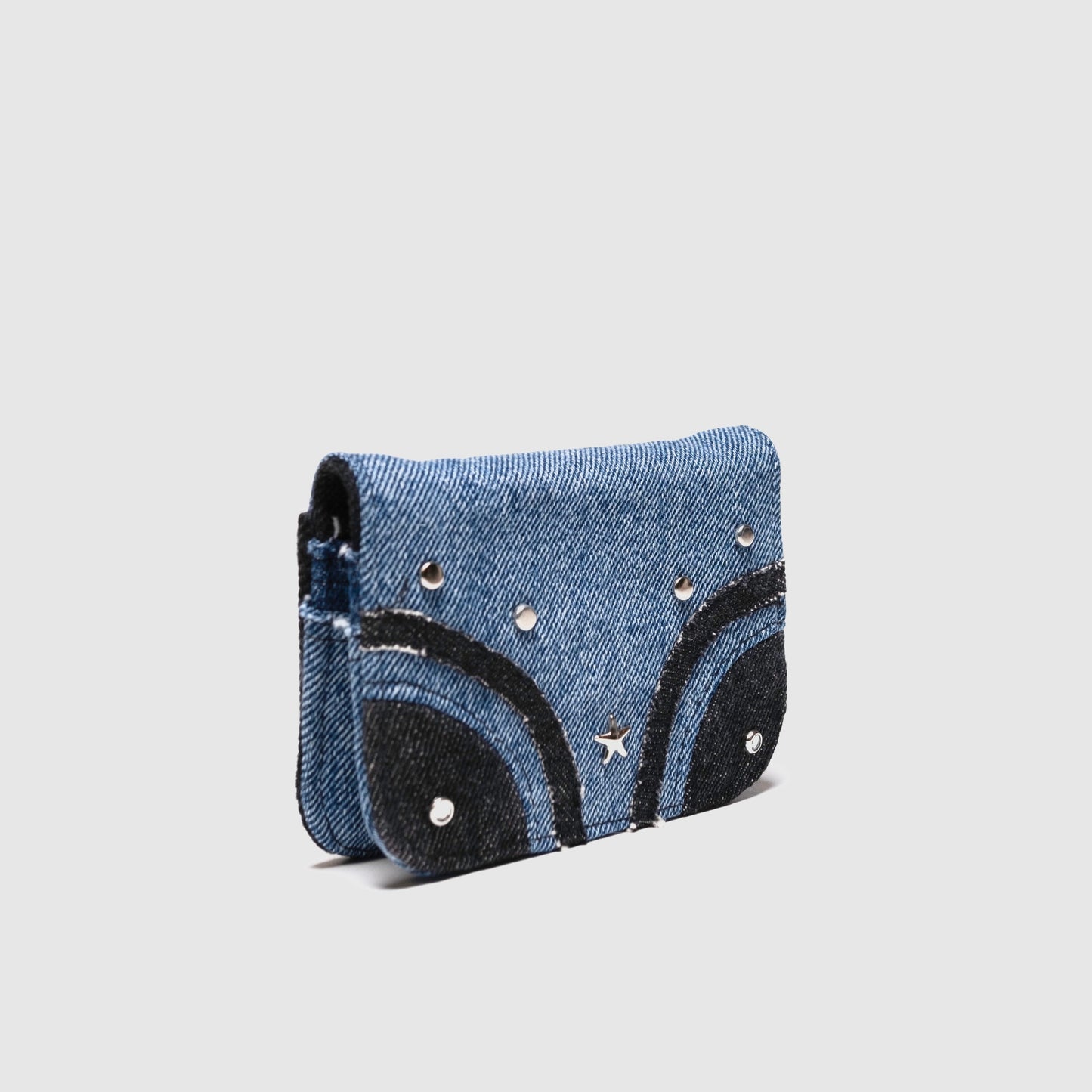 Silver Lining - Denim Lola Wallet