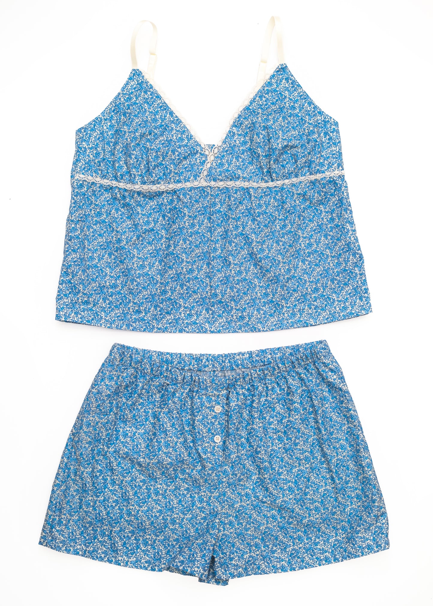 Florance PJ Set - Blue Flora