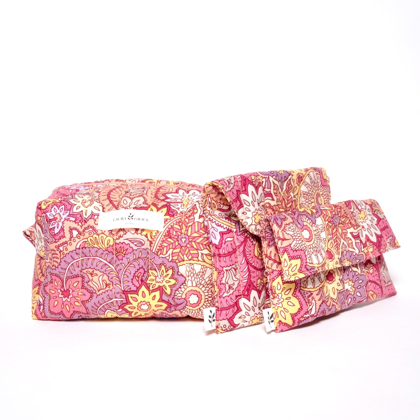 Quilted Mini Series - Pouch Travel Set