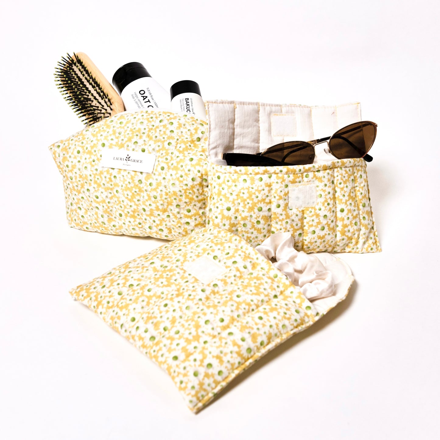 Quilted Mini Series - Pouch Travel Set