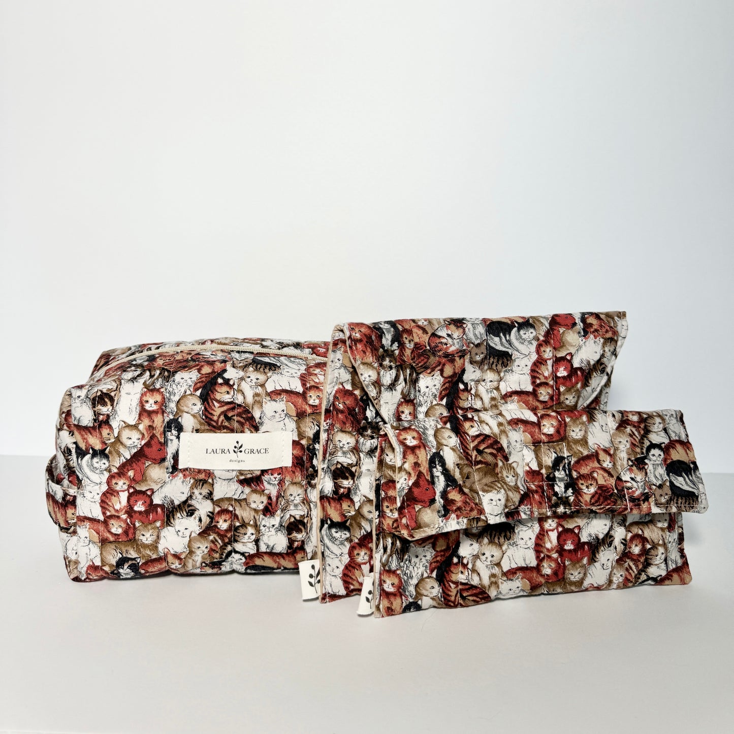 Quilted Mini Series - Pouch Travel Set